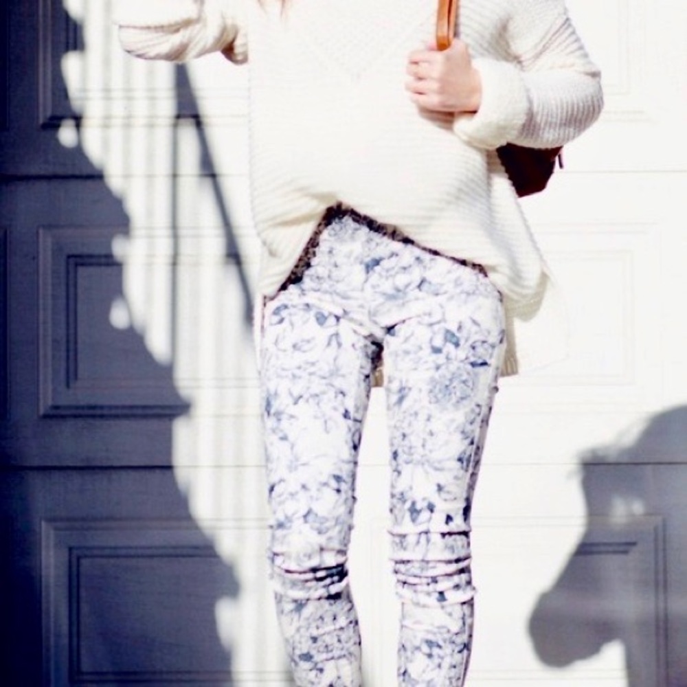 H&M floral pants